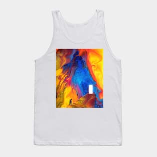 Stairs into Color Tank Top